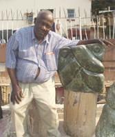 Fanizani at his studio