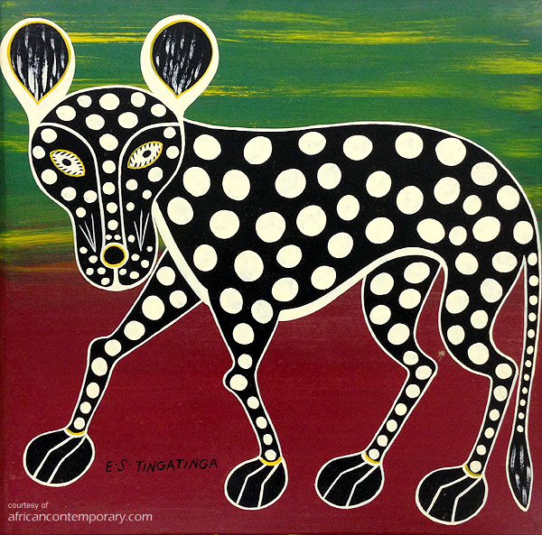 TINGATINGA | Edward Saidi TINGATINGA - painter, Tanzania. Founder of ...